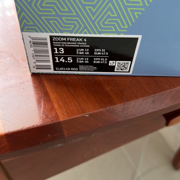 Nike Zoom Freak 4 Giannis Antetokounpo size 13 brand new - Picture 8 of 8